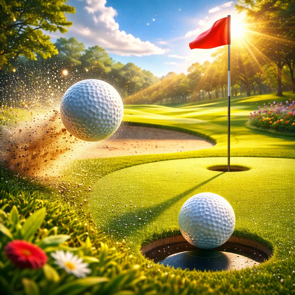 A CHIP AND A PUTT