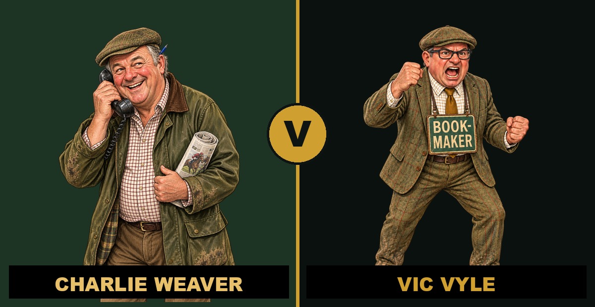 Charlie Weaver and Vic Vyle, head to head