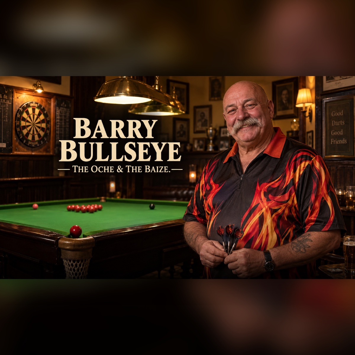 Barry Bullseye — The Oche & The Baize
