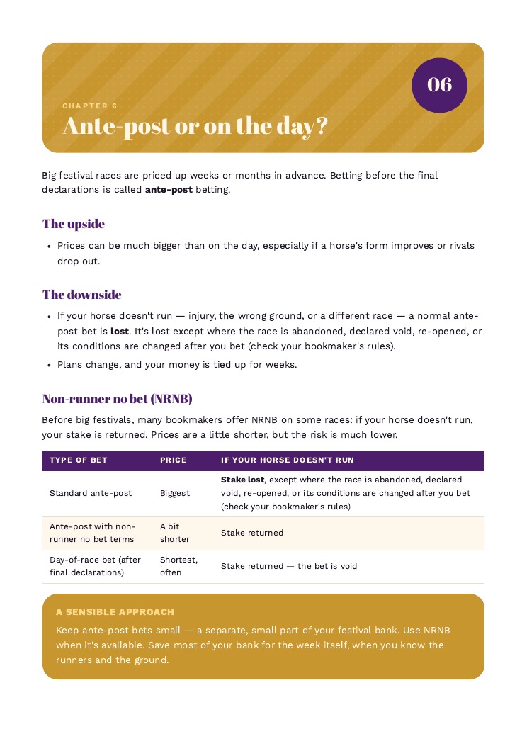 A page from the guide