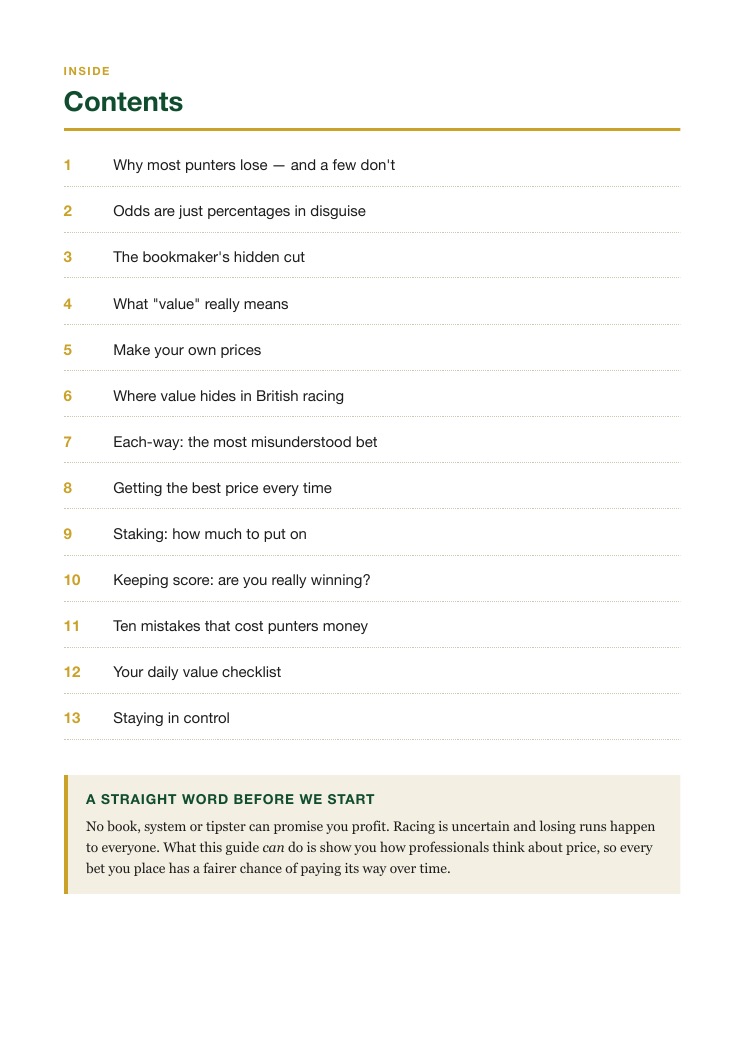 Contents page