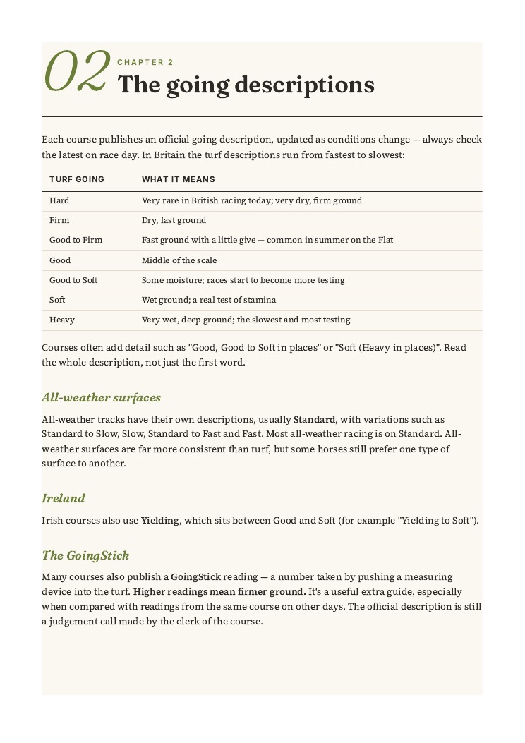 A page from the guide