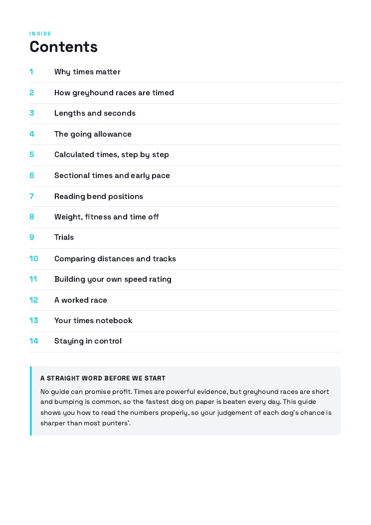Contents page