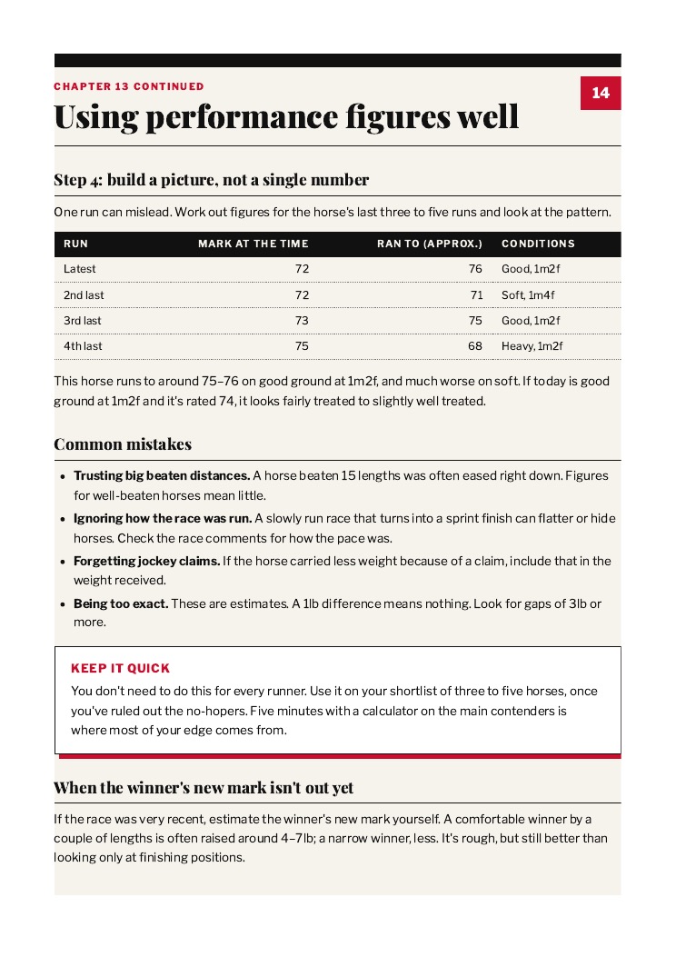 A page from the guide