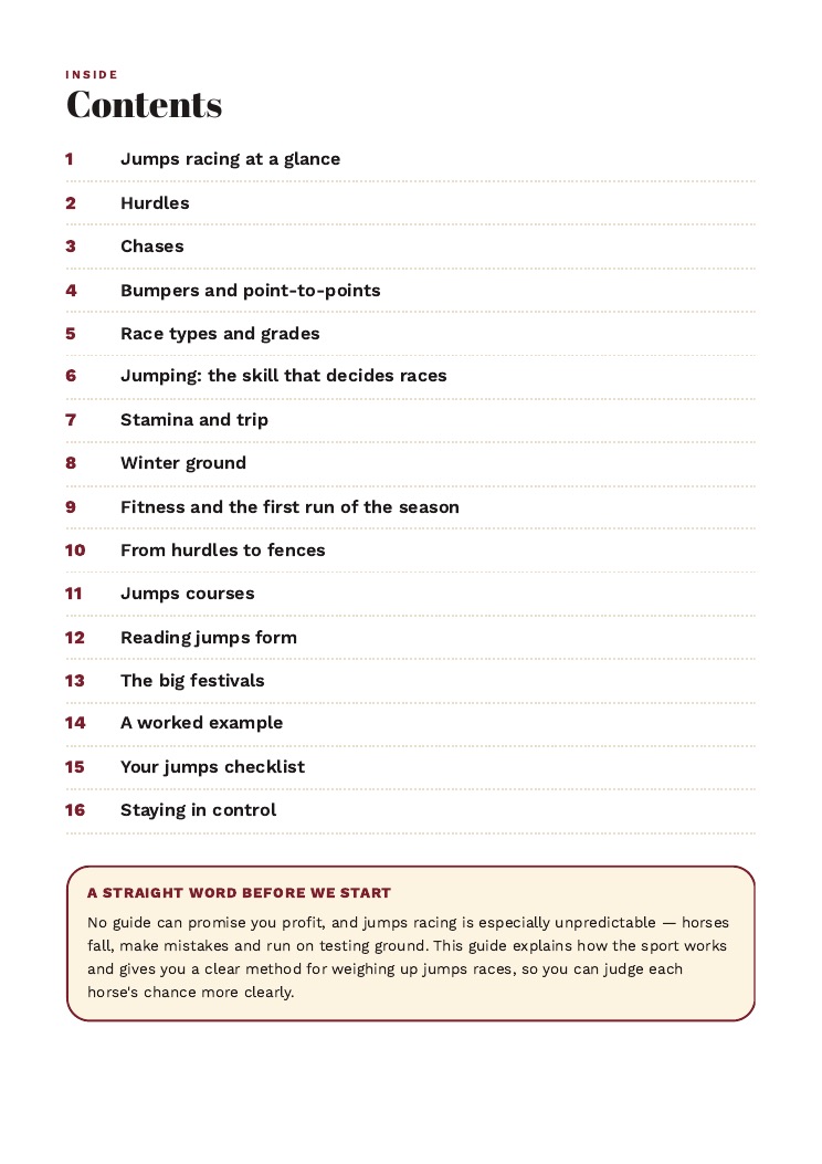Contents page