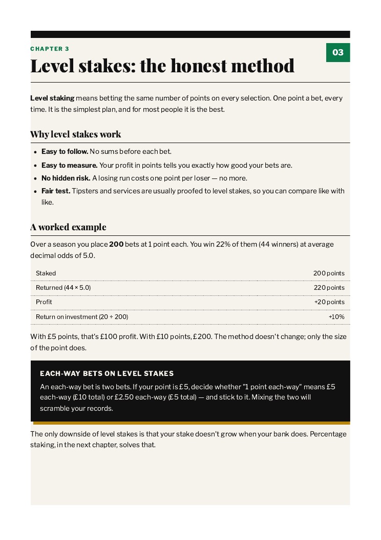 A page from the guide