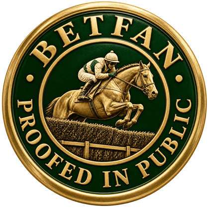 Betfan, proofed in public